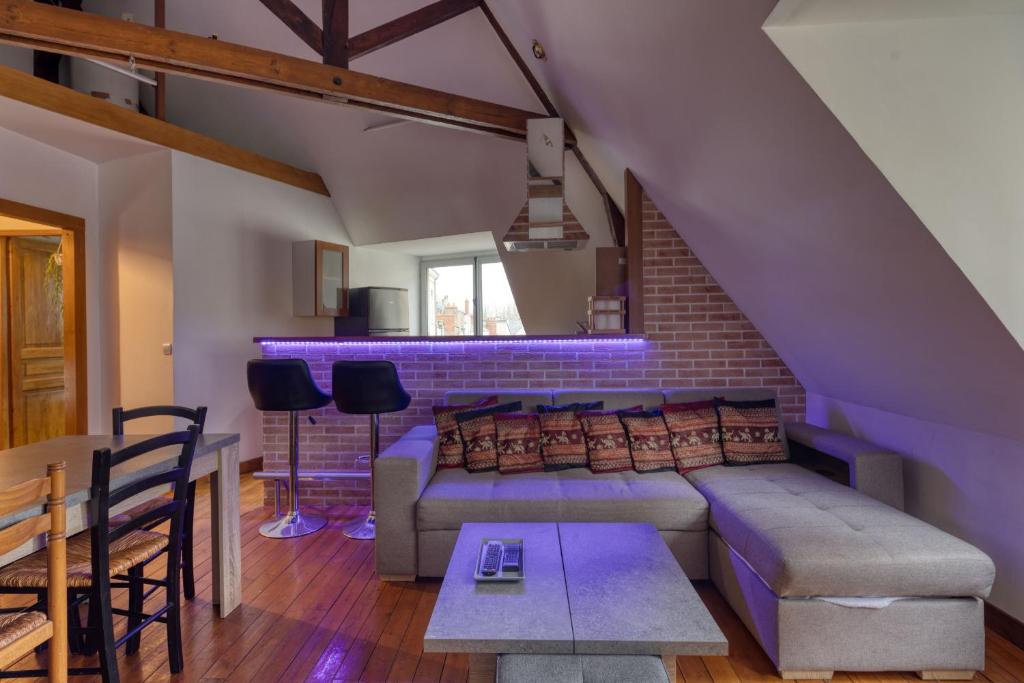 Appartement spacieux au cœur d'Angers étage 3 - 6 personnes - 1