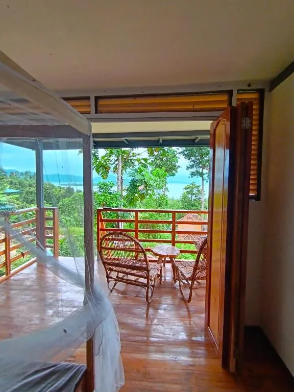 The View - Jungle Lodges - Port Barton, hotel in San Vicente