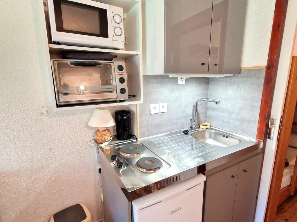 Studio rénové 2-3 personnes à Valfréjus, balcon et vue piste - FR-1-265-229 - 4