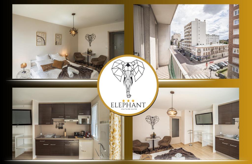 Voltaire Elephant Suite - 5 min Hypercentre - Parking Privé - 2