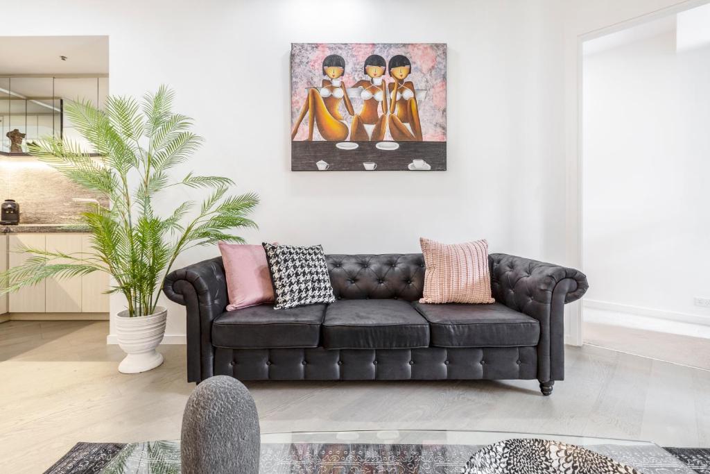 Sassy & Chic Apt on Melbourne's Famous St Kilda Rd, Melbourne