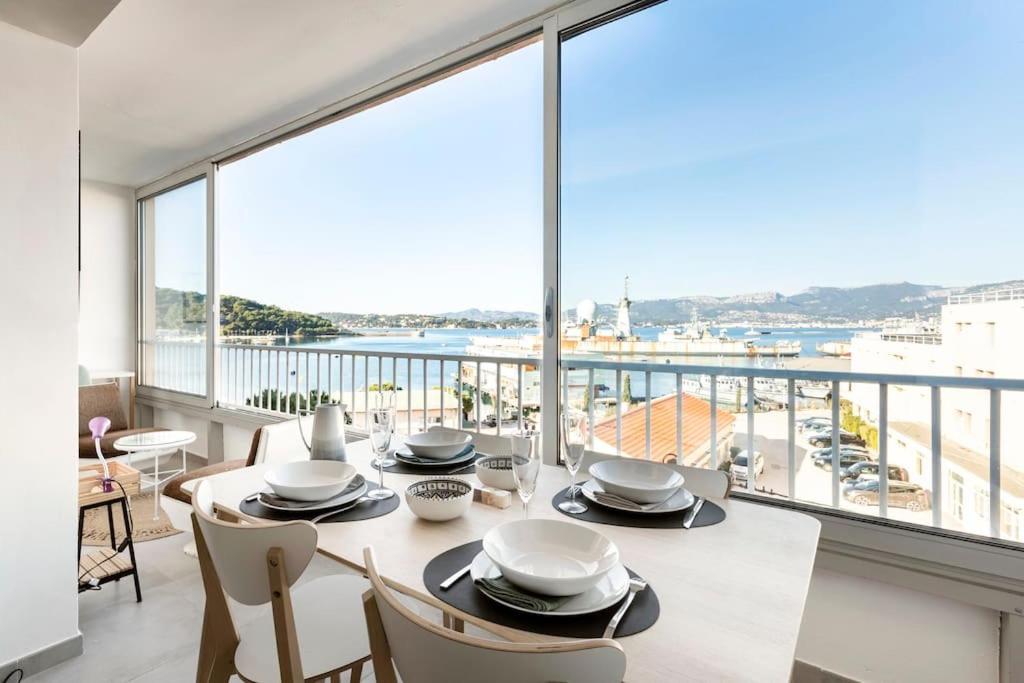 Cosy T2 vue mer 50m plages Wifi parking, Saint-Mandrier-sur-Mer