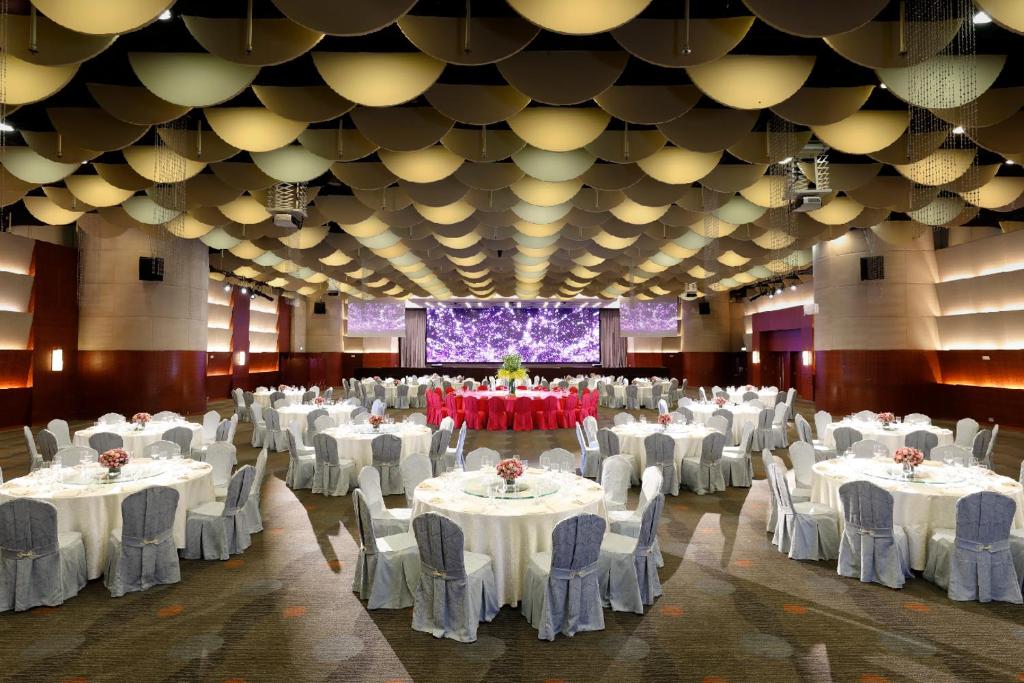 Banquet hall, B P International in Hong Kong