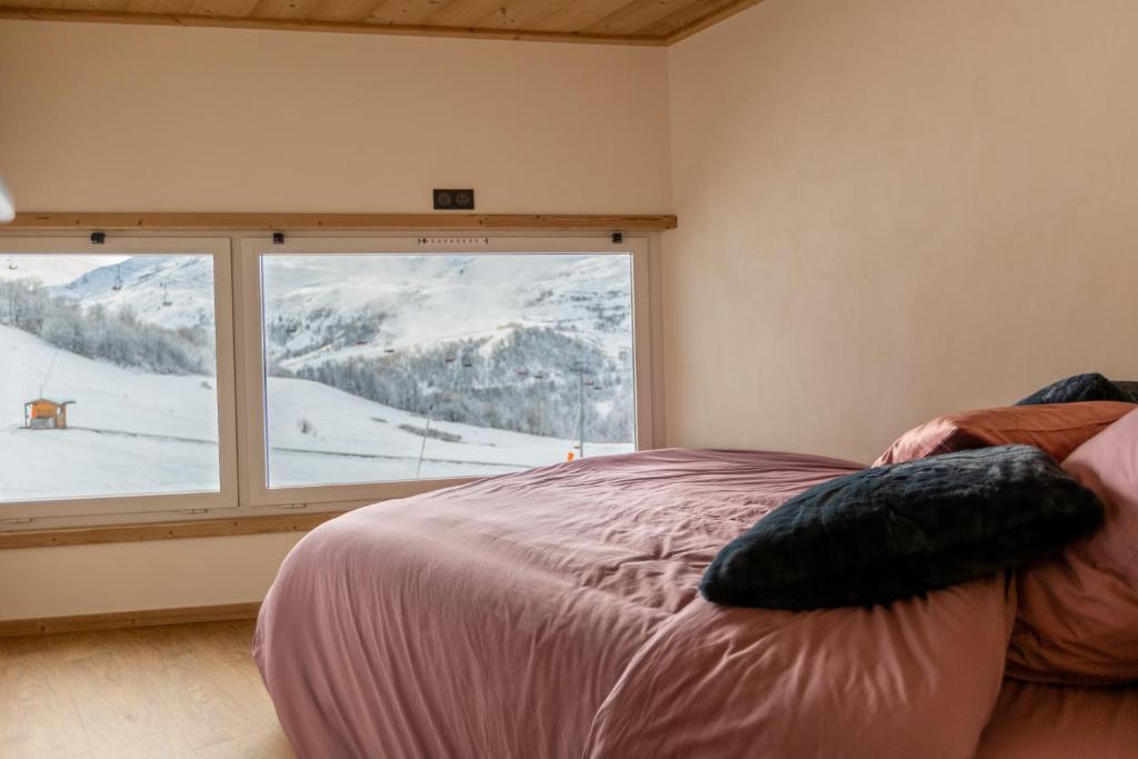 Duplex cosy au pied des pistes & vue montagne Menuires-Location - 3
