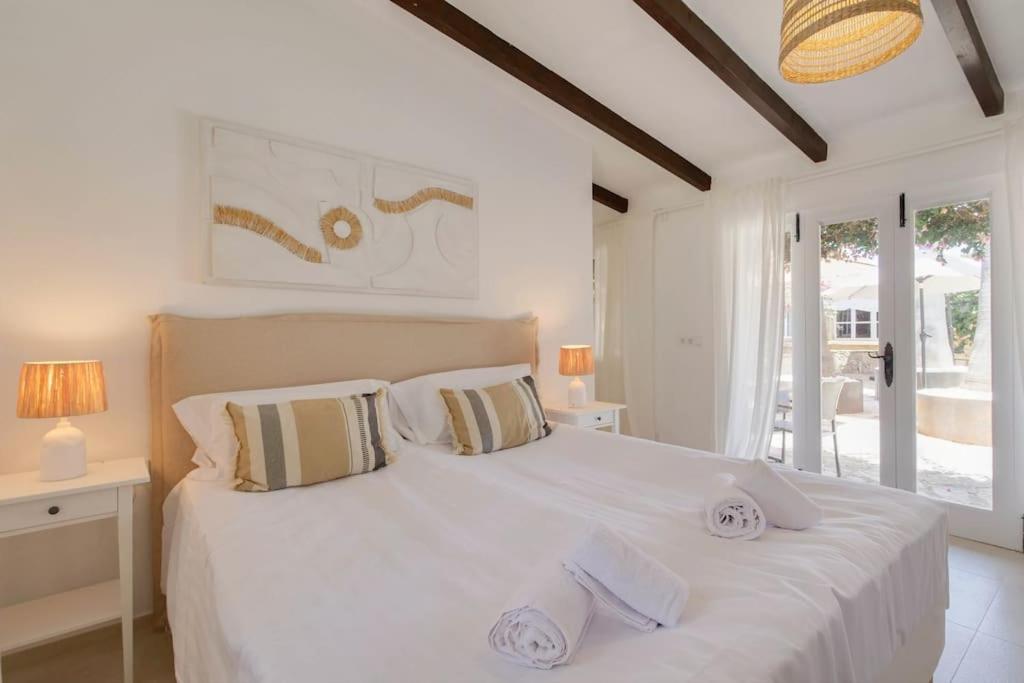 LLORENÇ 1 auf Finca Zenara, Doppelzimmer mit Bad, XXl Pool, Gemeinschaftsküche, WIFI, AC, Yoga - 3