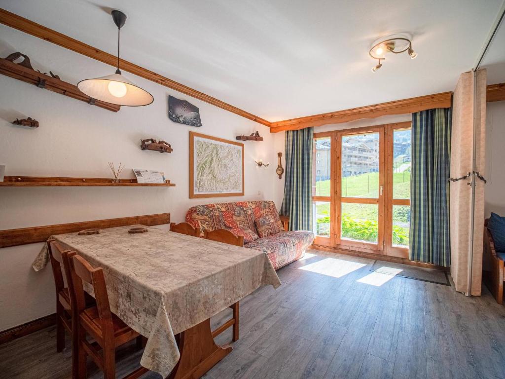 Studio divisible, proche pistes et commerces, terrasse sud - FR-1-356-237, Valmorel