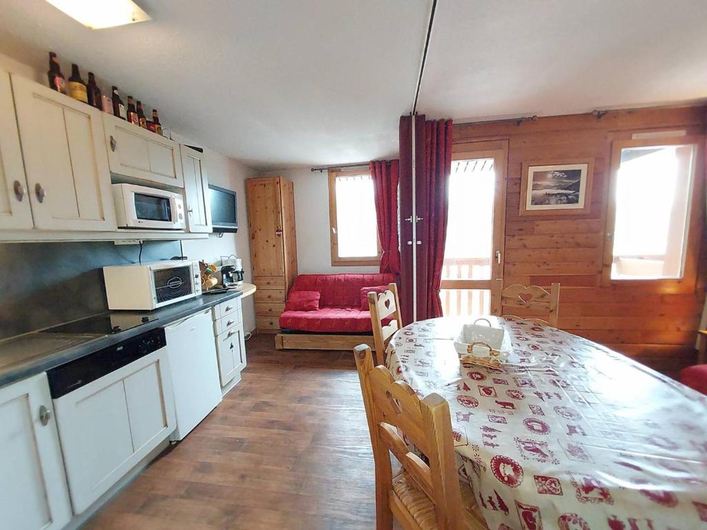 Studio divisible avec coin montagne, au pied des pistes, balcon, 4 pers - FR-1-356-427 - 3
