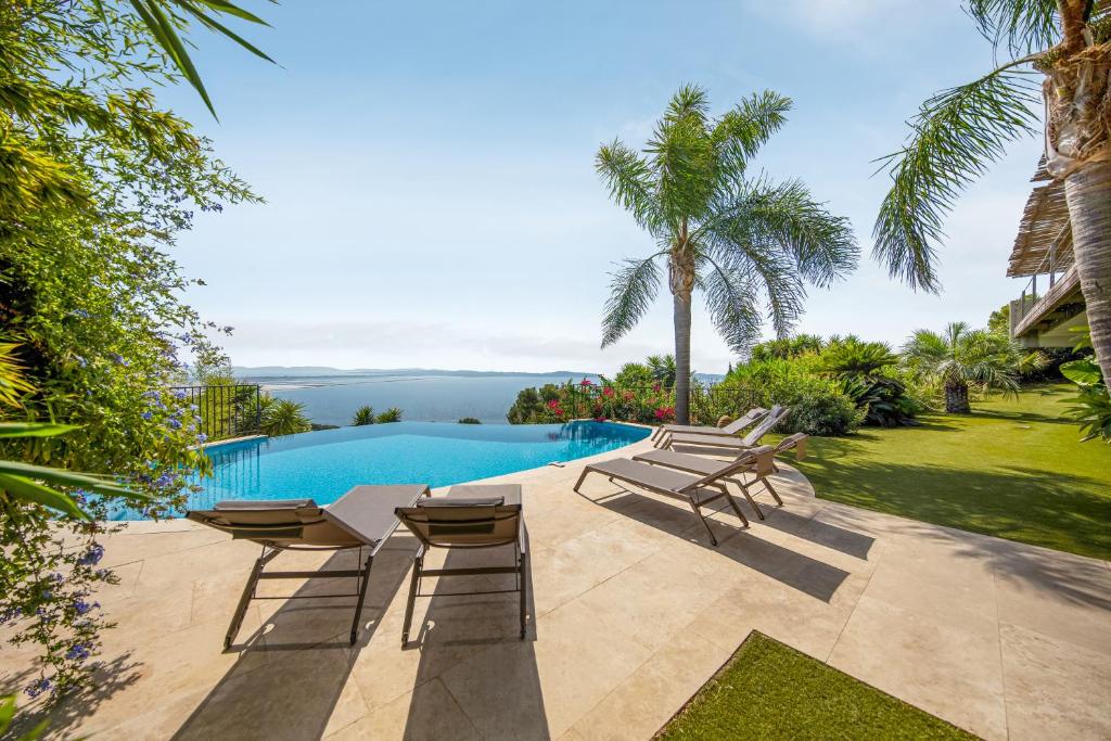 Prestigieuse Villa Piscine vue mer-WiFi CLiM By HC 4 chambres - vue mer époustouflante Parking-WIFI BY HC - 3
