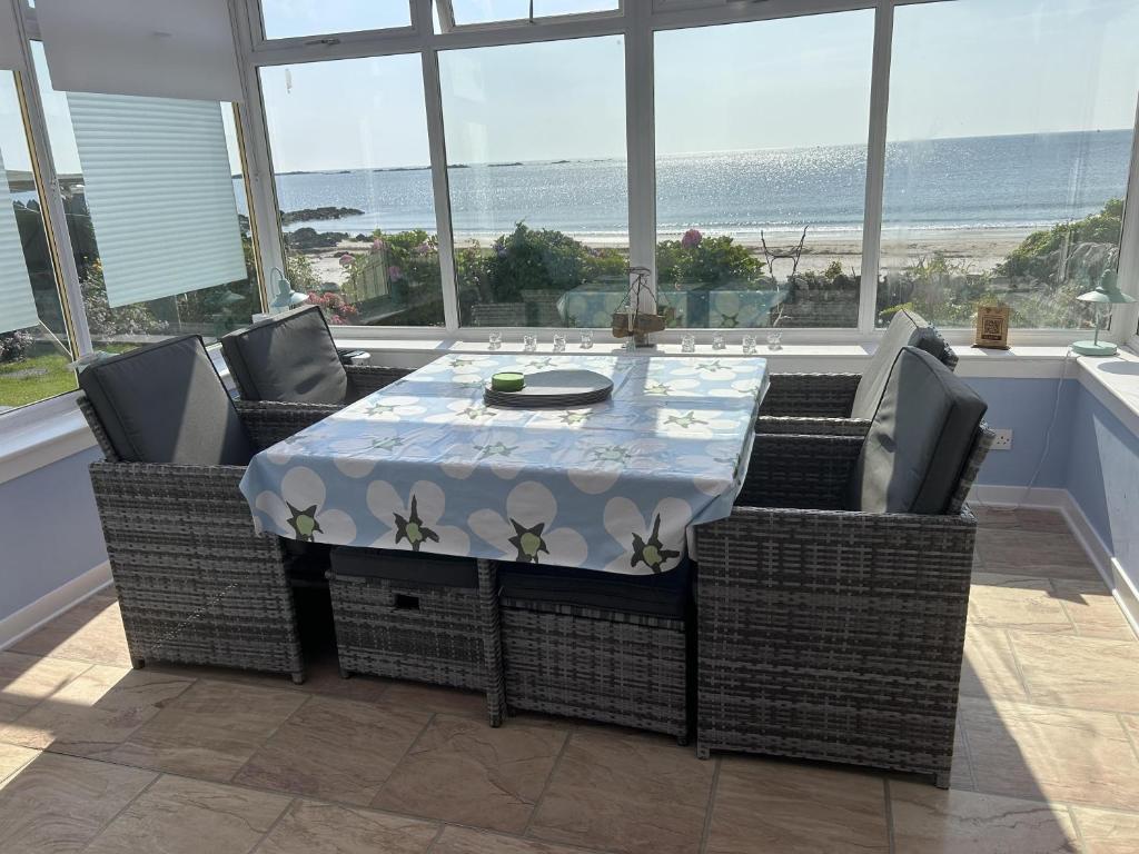 Unique house in an idyllic situation on a beach, Port Ellen