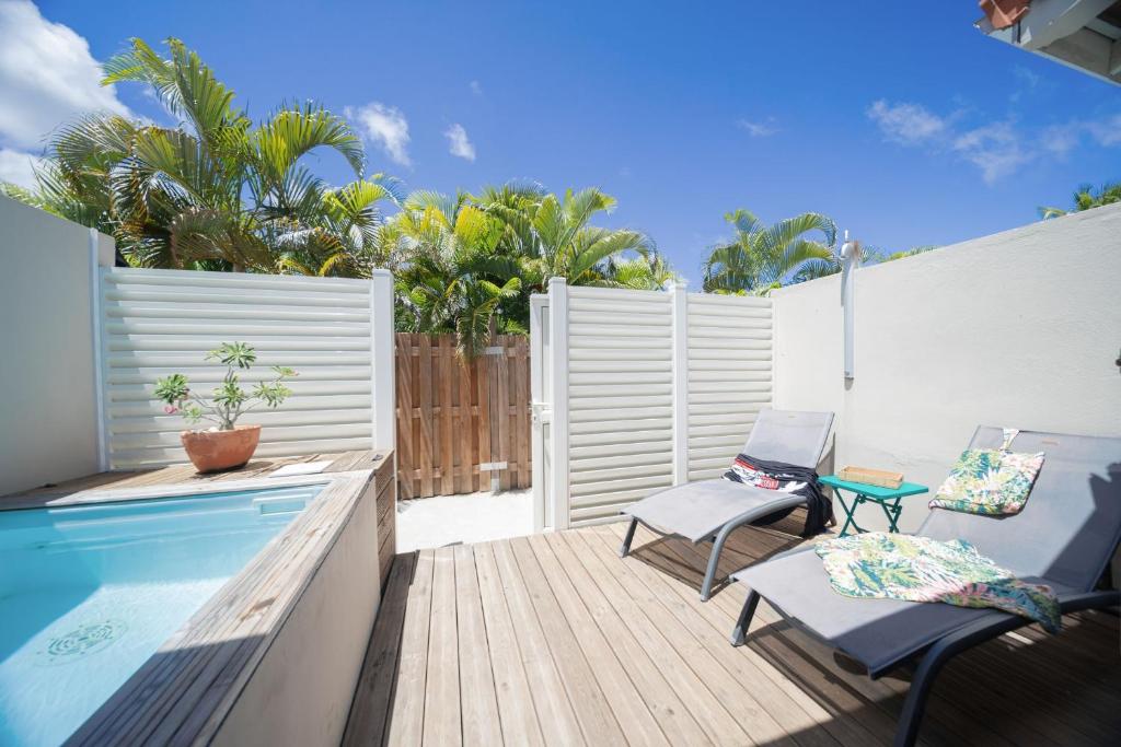 Superbe T2 ANSE DUFOUR 3 étoiles, Sainte-Anne