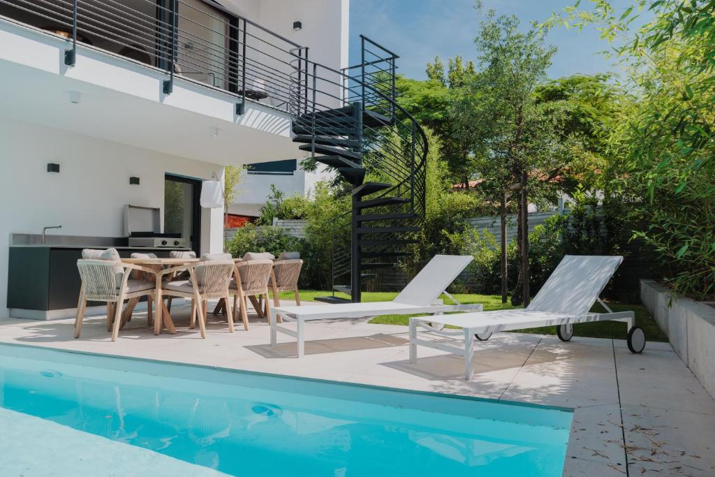 Villa Cordouan avec piscine en bord de mer - 2