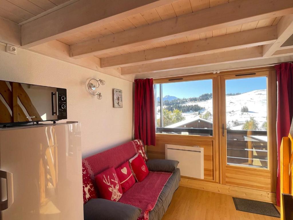 Les Saisies - Appartement 3 pièces pour 8 pers., 2 salles de bains, vue piste, parking - 5