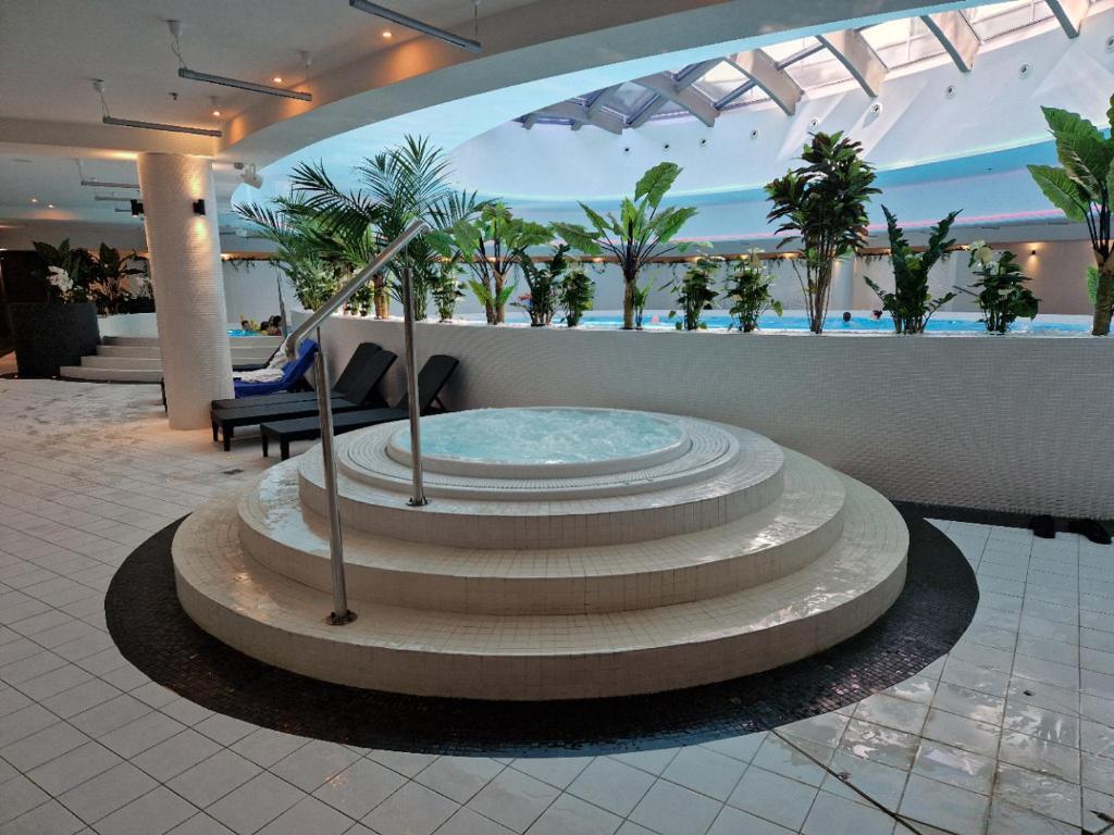 Apartly - Hanza Tower apartament City View, parking, pool, sauna, Štetín