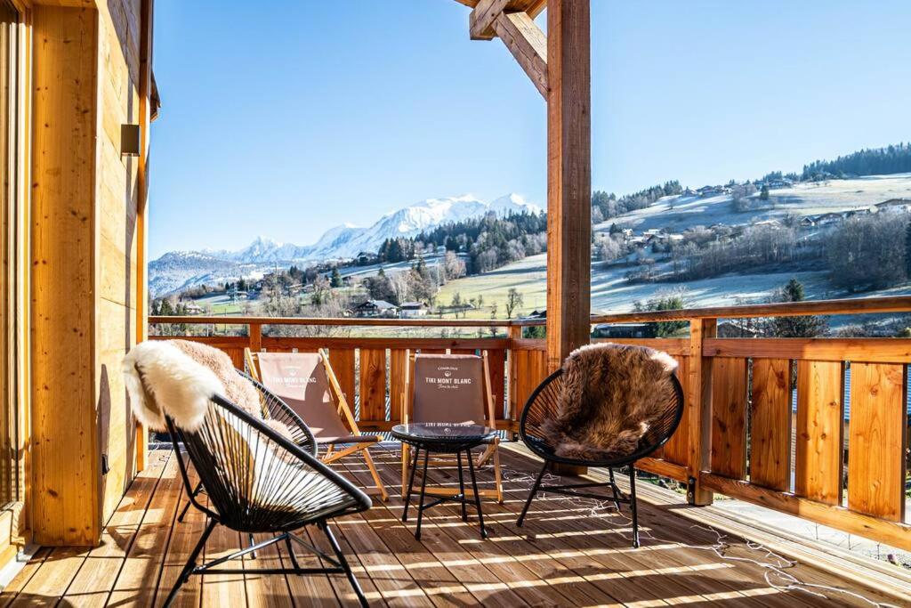 Chalet Tiki avec jacuzzi, terrasse, 5 chambres - 3
