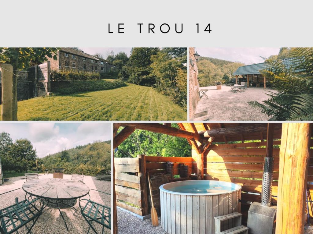 Le Trou 14, Ancienne ferme dans la nature avec bain nordique, Ferrières
