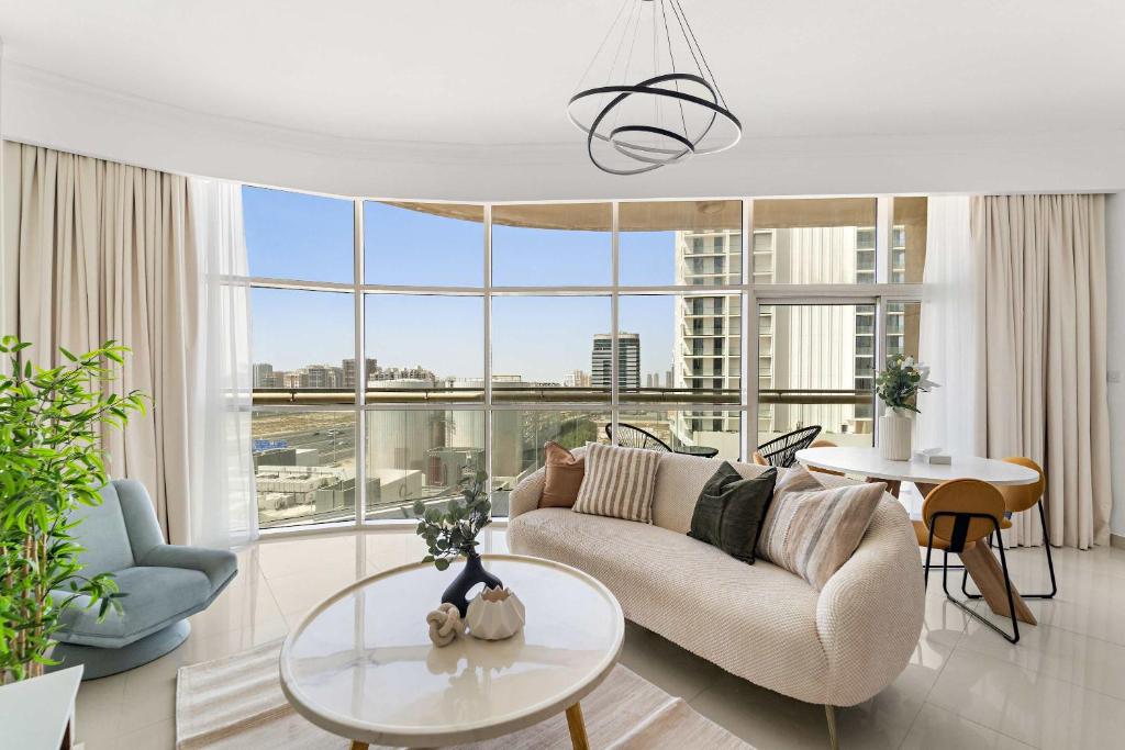 Silkhaus Modern Studio in Reef Residence at JVC, Dubai