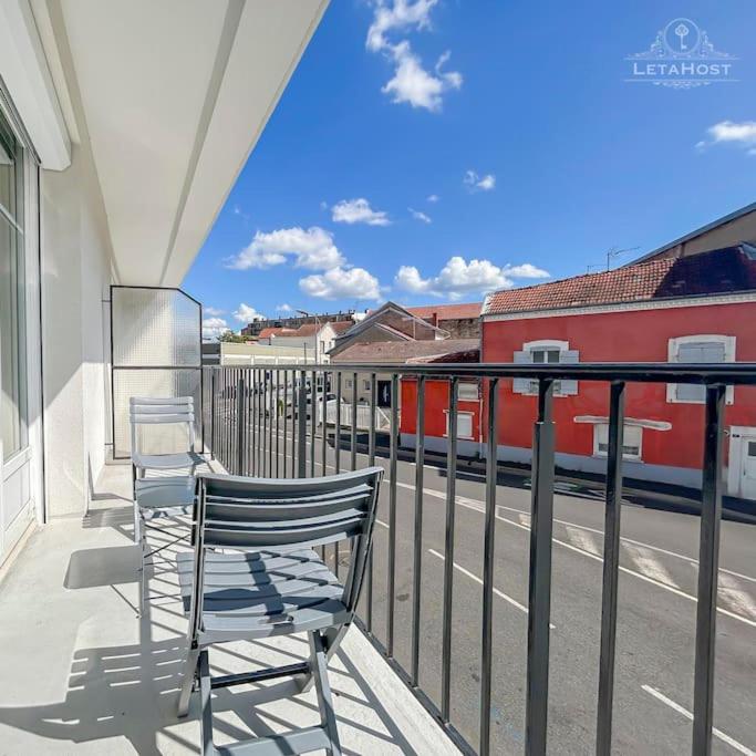 Balcon, Vue dégagée & Proche gare, Vichy