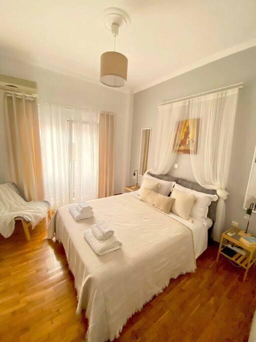 Elias' family flat in Plato's Academy, Athen