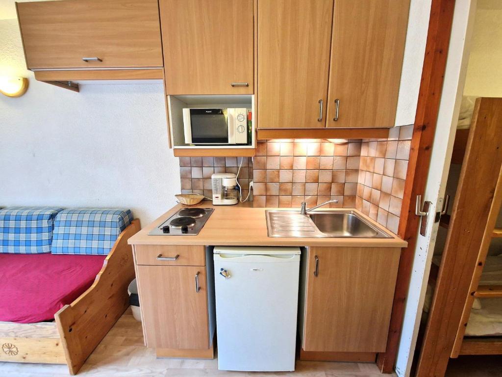 Charmant studio pour 2-3 pers avec balcon à Valfréjus - FR-1-265-236 - 2