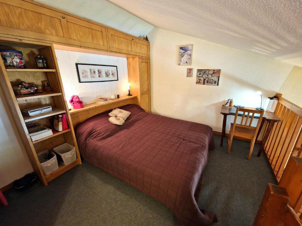 Studio mezzanine 4/6 pers, Valfréjus, skis aux pieds - FR-1-265-320 - 4