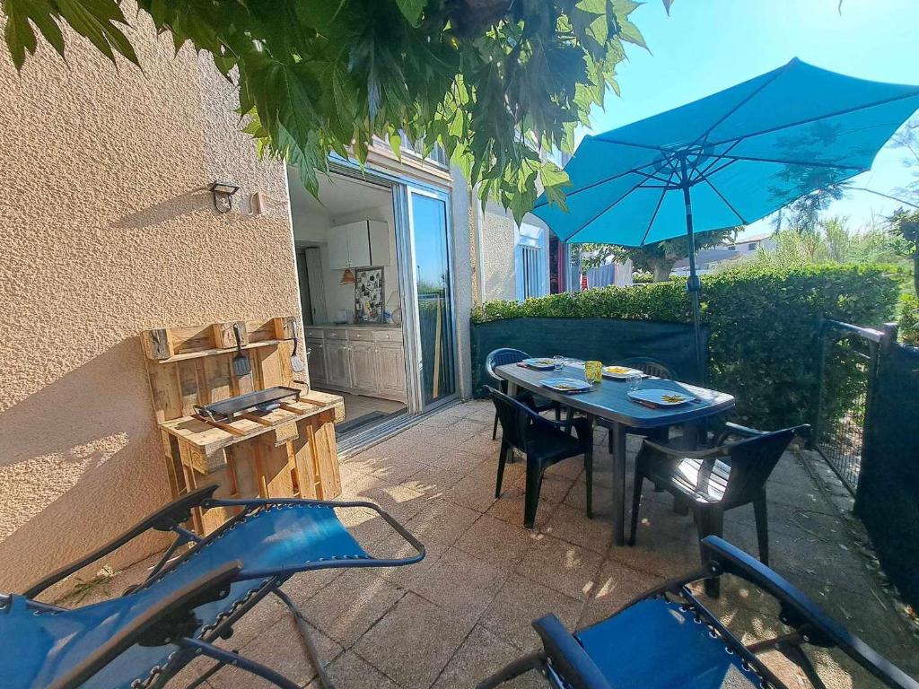 Apt RDC avec accès direct plage, grande terrasse, cuisine équipée, PARKING - FR-1-326-837, Marseillan