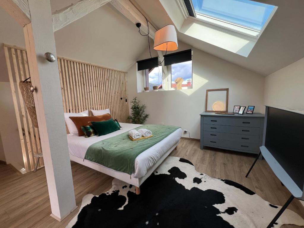 Les deux maisons - Little Green - Maison cosy proche pistes et lac, Gérardmer