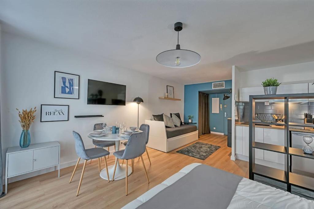 063 - Studio Didion, Centre Gare St Roch, Clim, Balcon,4pers - 2