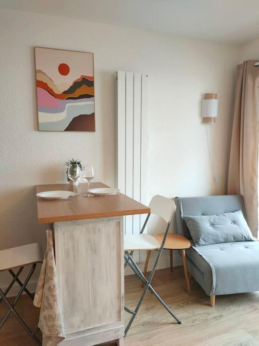 Agréable studio avec balcon et parking - 5