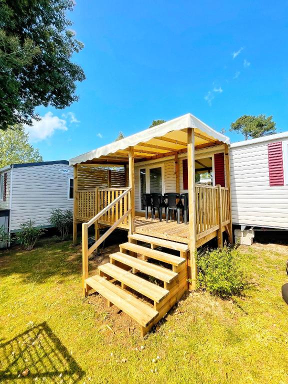Mobilhome au CAP FERRET - Camping 4 étoiles - 1