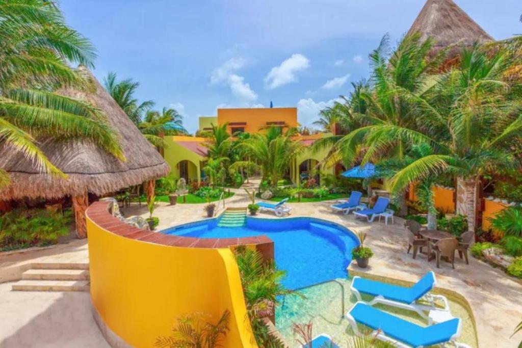 Apartamento tropical de lujo privado Isla Mujeres Mexico - 3