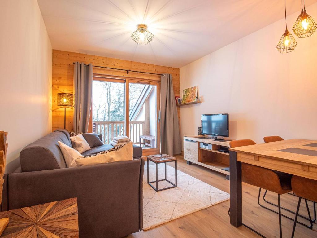Valmorel: Appt 6 pers, 2 ch, parking, wifi, skis aux pieds - FR-1-356-511 - 1