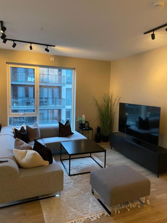 Splitter ny, romslig leilighet sentralt på Nyhavna leies ut, Trondheim