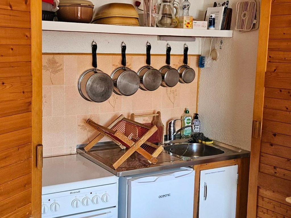 Charmant Studio Cabine 4 Pers, Exposé Sud, Balcon, Piscine, Parking, Proche Pistes et Commerces - FR-1-263-144 - 2