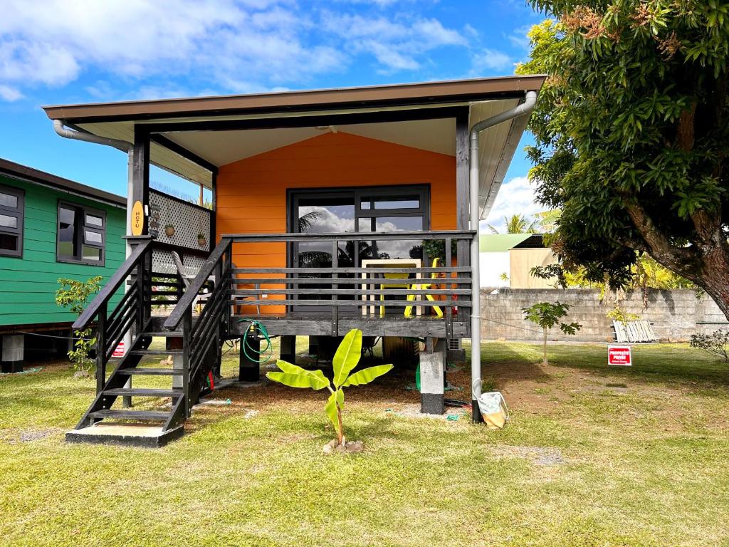 TAHITI - Mango Lodge Hotu, Papara