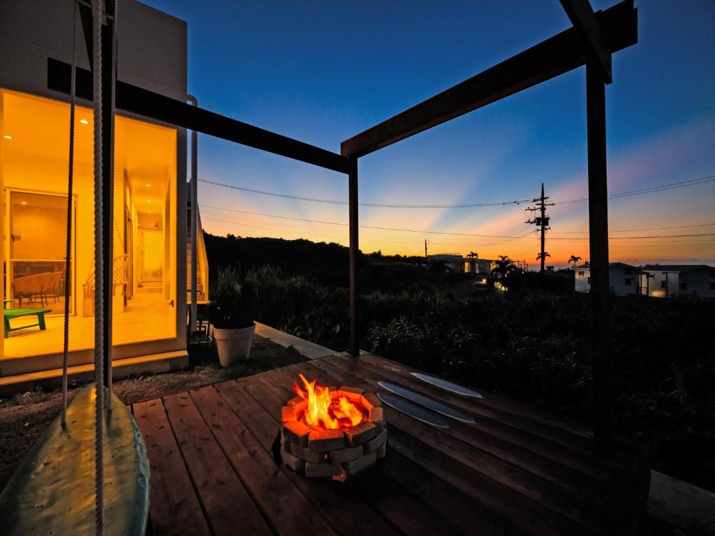 Balcony/terrace, abundance okinawa & Kourijima Sauna resort in Okinawa Main island