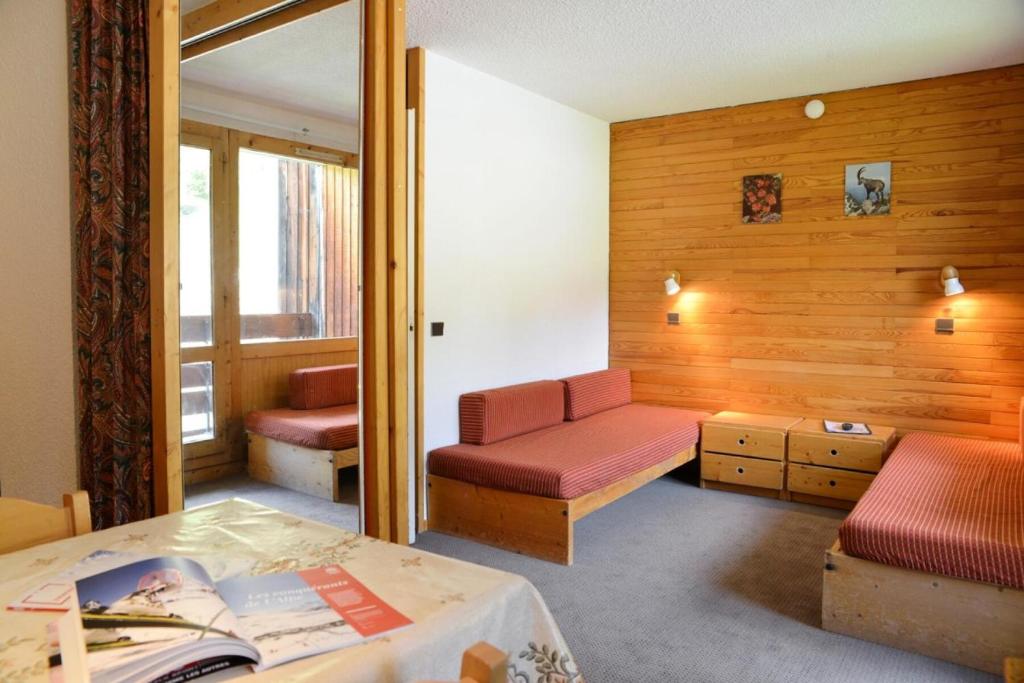 Residence 3000 - Studio divisible lumineux · Accès direct aux pistes · Balcon · Vue pistes MAE-7129 - 1