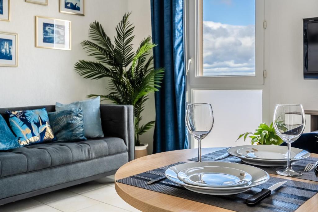 Appartement "Côté canal", Terrasse , Climatisation , parking privé - 2