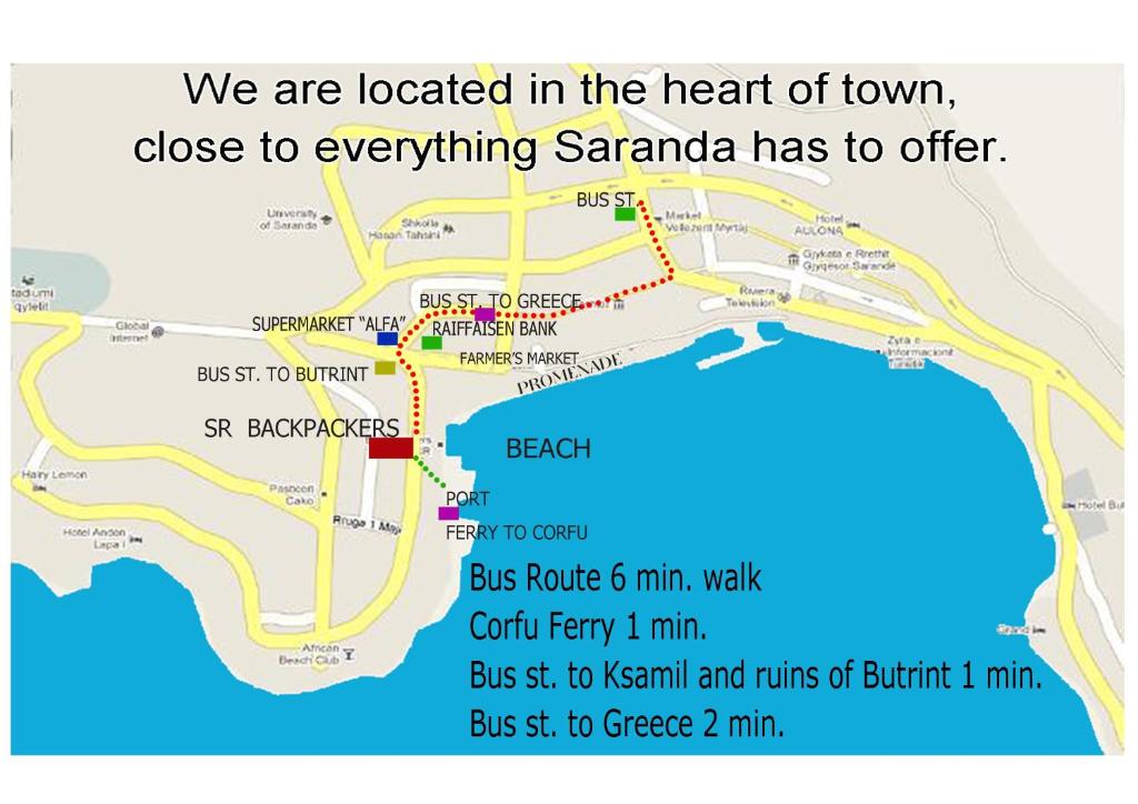 Saranda Backpackers — Hotel in Saranda