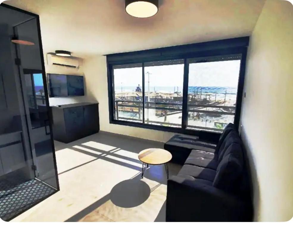 Ryo 11 דירת נופש חדשה על חוף הים נוף לים, Bat Jam