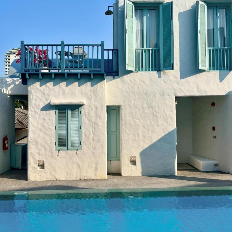 Unterkunft von außen