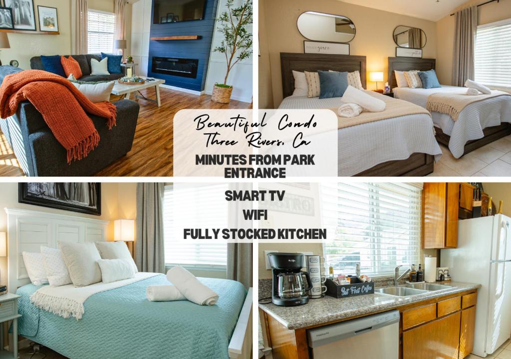 Beautiful Condo by Park Entrance, Three Rivers