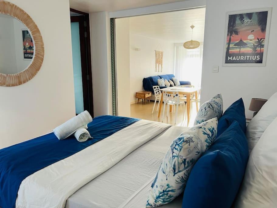 Appt avec jardin, 300m des plus belles plages, Grand Bay