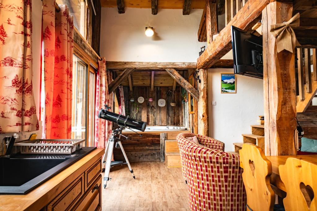 Chalet La Plagne jacuzzi vue top - 2
