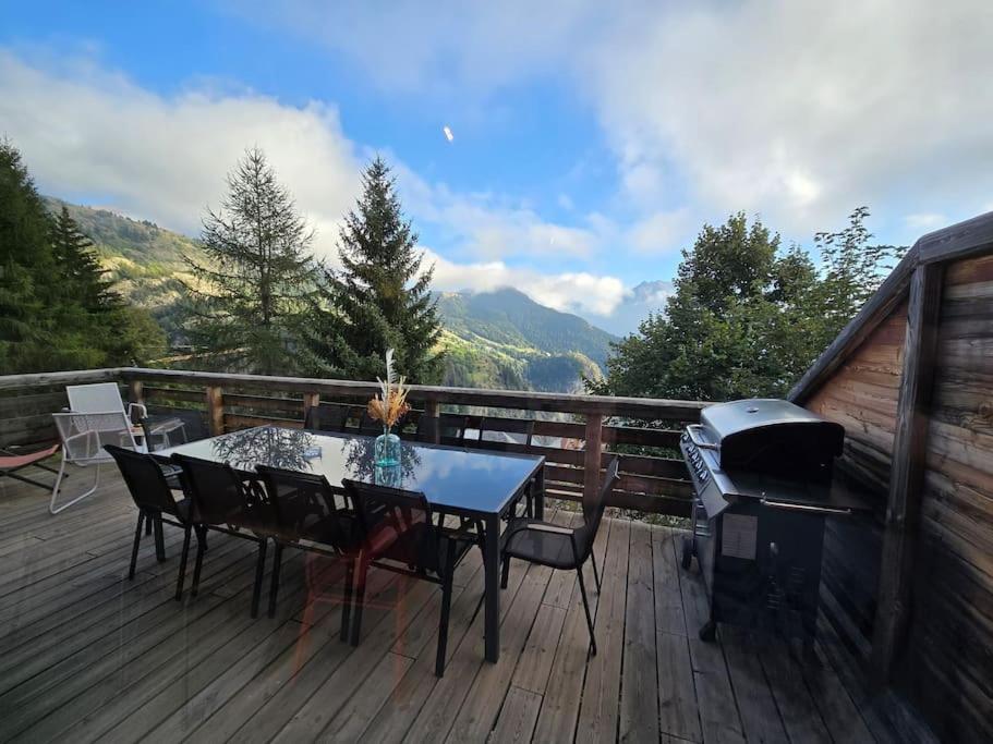 Chalet 10p sauna spa superbe vue, Huez