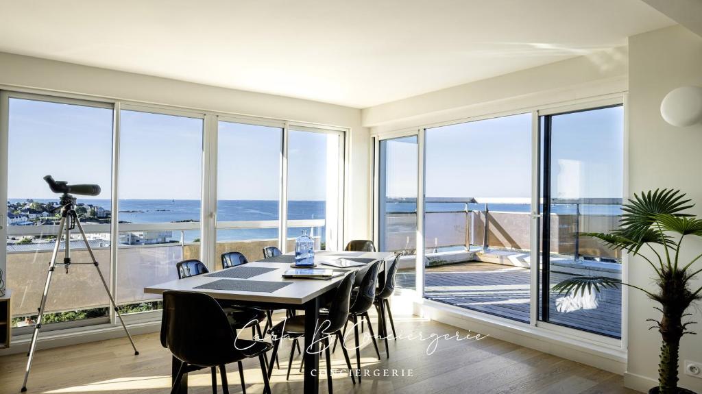 LE BELVEDERE - Appartement pleine vue mer 6 pers Concarneau, Concarneau