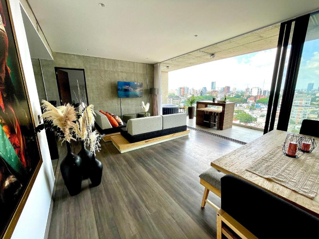 Espectacular diseño, terraza con Hamaca y Jacuzzi - 1