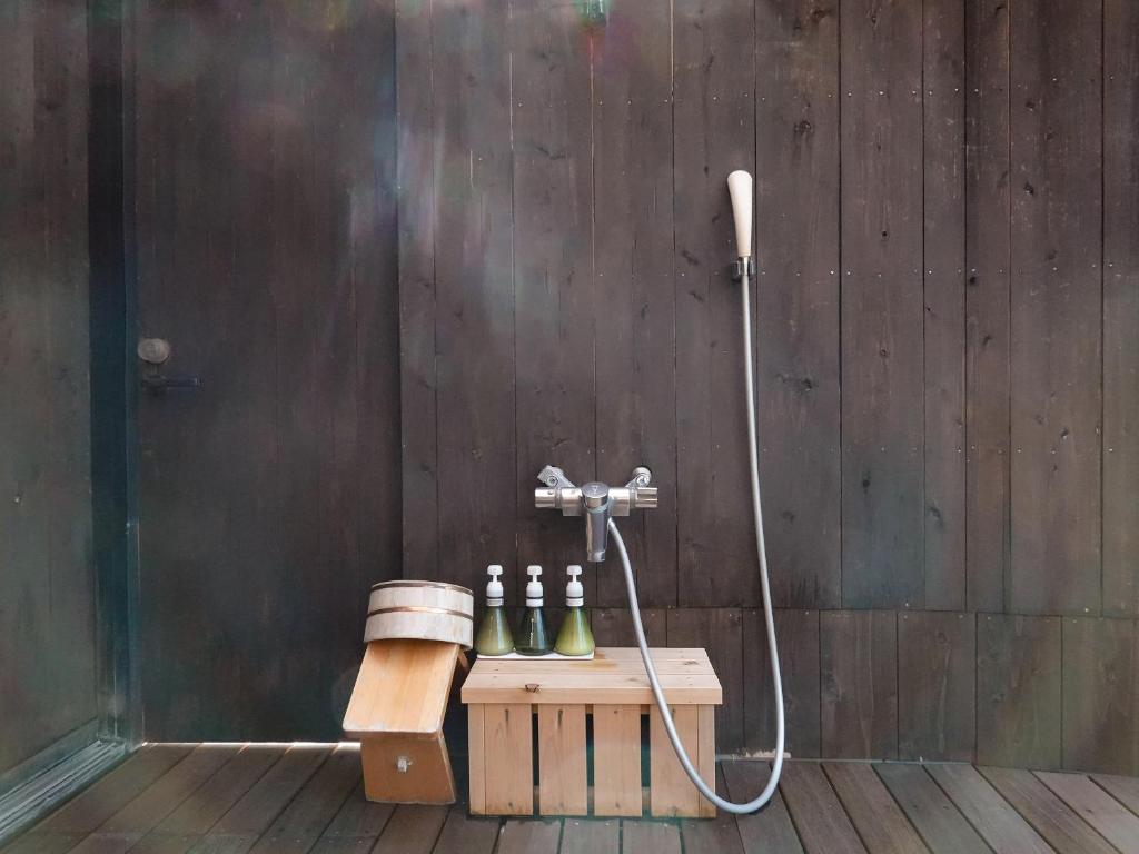 Open air bath