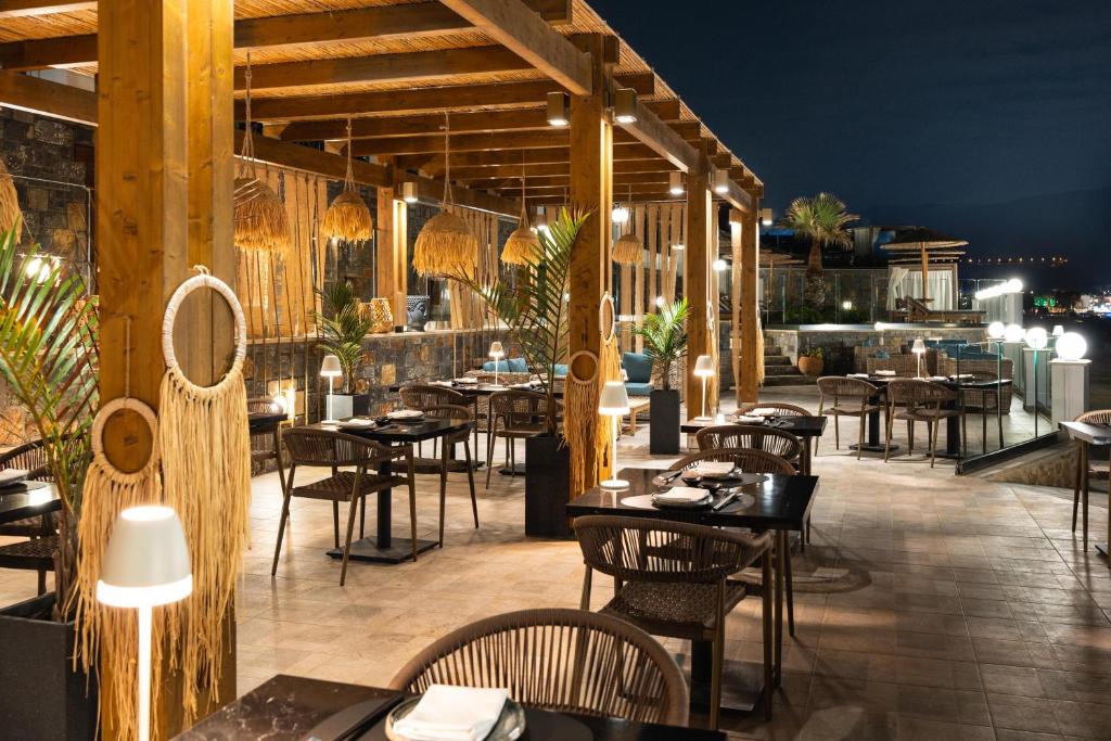 Restaurant, Alexander Beach Hotel & Village in Crete Island