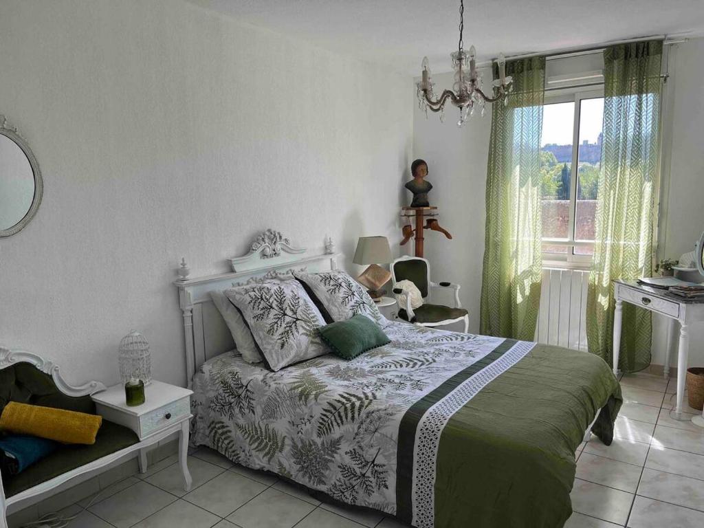 Chambre avec vue panoramique sur la Cité Médiévale - 5