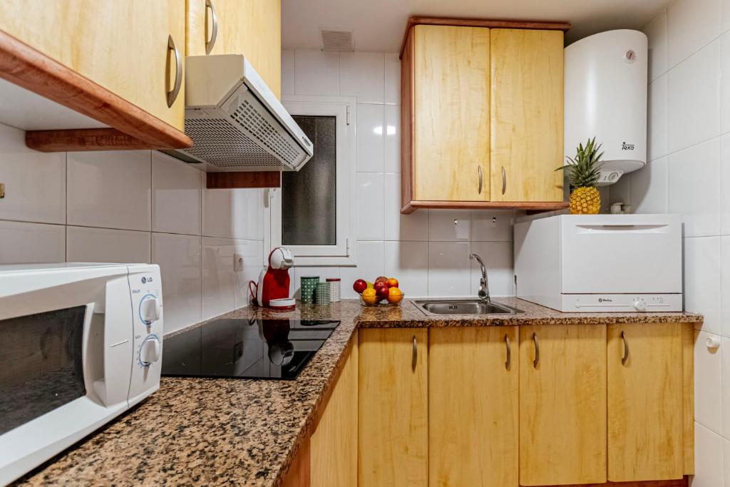 Apartamento Orient en Palamos tercera linea de mar 전경